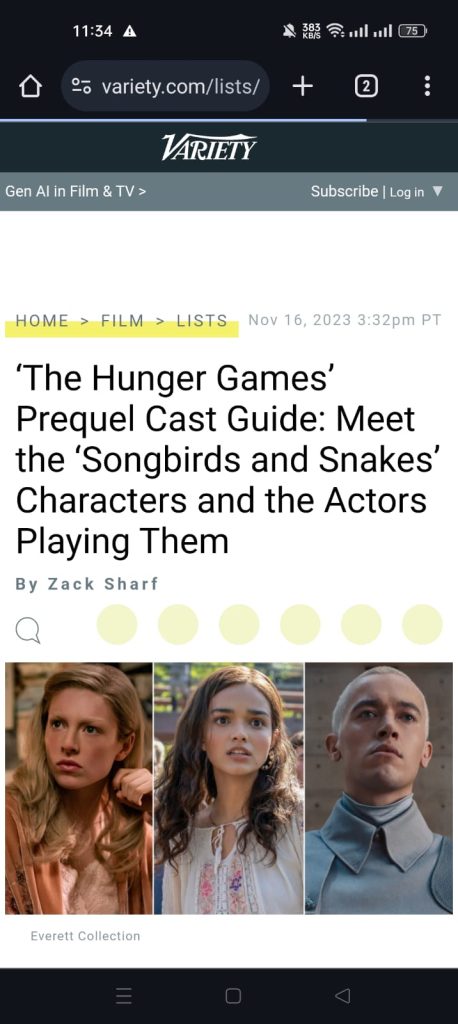 hunger games android